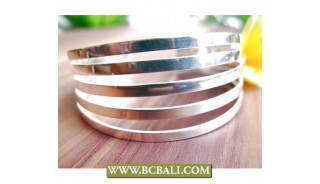 Cuff  Bracelets Siver Alpaka Bali